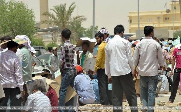 రిక్రూట్ అయిన ప్రవాస కార్మికులకు పరీక్ష